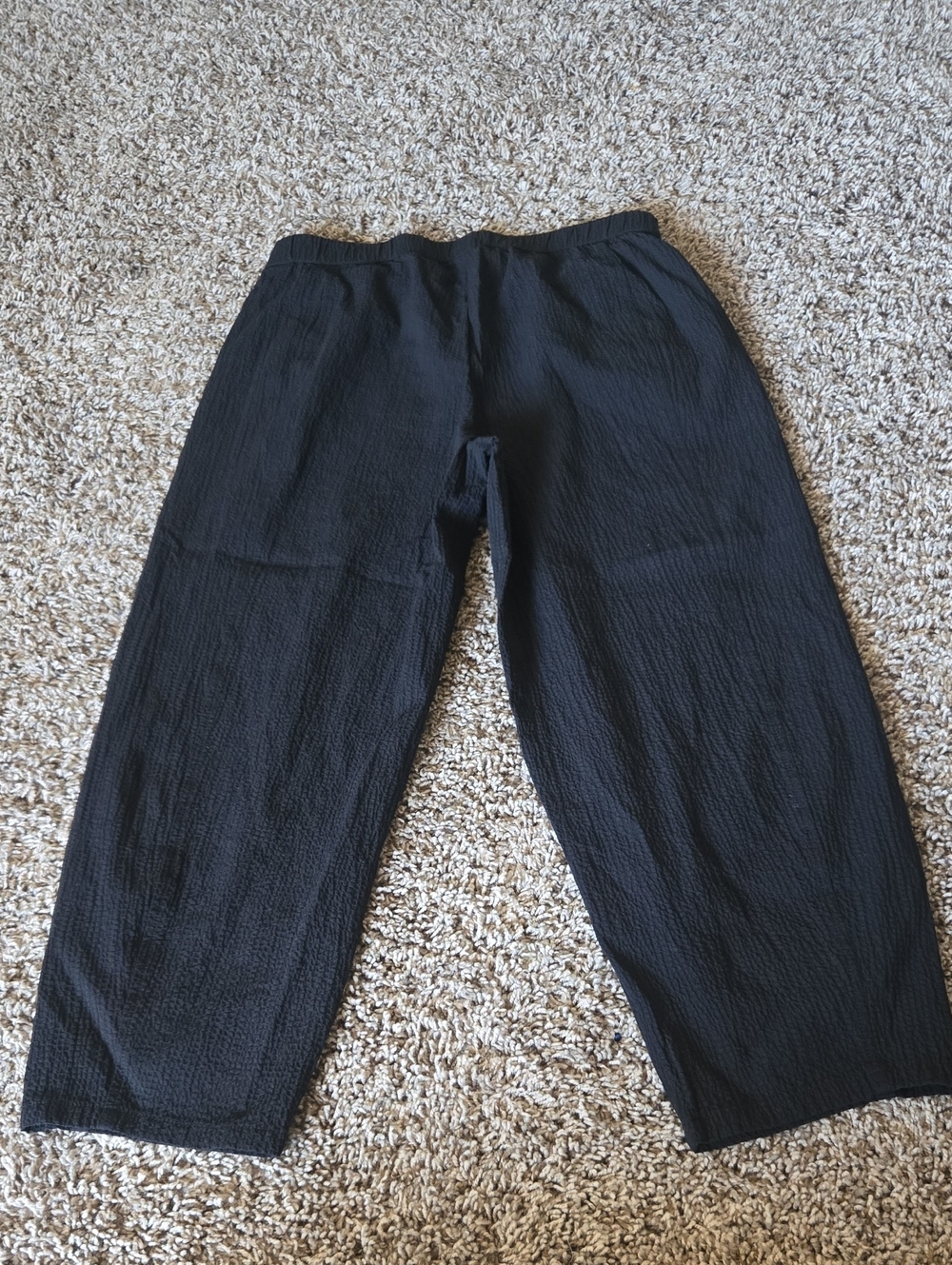 Eileen Fisher Organic Cotton Lantern Pant Ankle Length - Picture 6 of 10